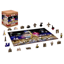 Load image into Gallery viewer, Wooden Puzzle: Paris by Night 505pcs