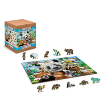 Load image into Gallery viewer, Wooden Puzzle: Welcome to the Jungle 200pcs
