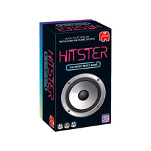 Load image into Gallery viewer, Box of 'Hitster' music party game with a speaker graphic on a white background
