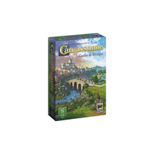Load image into Gallery viewer, Board game box for 'Carcassonne Castles & Bridges' on a white background