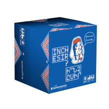 Load image into Gallery viewer, Blue box with 'INCH ESIR' branding and graphics on a white background