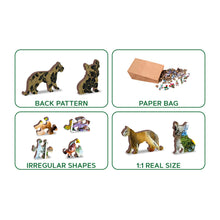 Load image into Gallery viewer, Wooden Puzzle: Animal Postcards 1010pcs