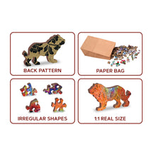 Load image into Gallery viewer, Wooden Puzzle: The Mystic Lion 250pcs