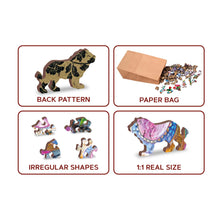 Load image into Gallery viewer, Wooden Puzzle: The Mystic Tiger 250pcs