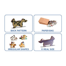 Load image into Gallery viewer, Wooden Puzzle: Puppies in Paris 200pcs