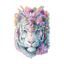 Load image into Gallery viewer, Wooden Puzzle: The Mystic Tiger 505pcs