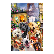 Load image into Gallery viewer, Wooden Puzzle: Puppies in Paris 200pcs