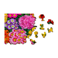 Load image into Gallery viewer, Wooden Puzzle: Blooming Flowers 505pcs