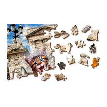 Load image into Gallery viewer, Wooden Puzzle: Kittens in London 200pcs