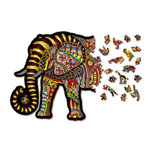 Load image into Gallery viewer, Wooden Puzzle: Magic Elephant 250pcs
