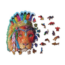 Load image into Gallery viewer, Wooden Puzzle: The Mystic Lion 250pcs