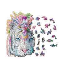 Load image into Gallery viewer, Wooden Puzzle: The Mystic Tiger 250pcs