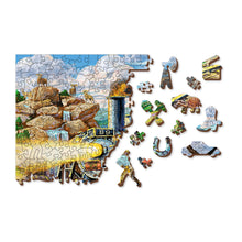 Load image into Gallery viewer, Wooden Puzzle: Railway 505pcs