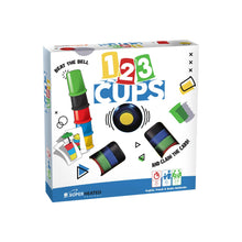 Load image into Gallery viewer, 3D-box-123-cups-kids-game-speed-sequence-color
