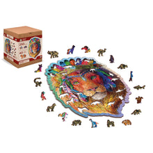 Load image into Gallery viewer, Wooden Puzzle: The Mystic Lion 250pcs
