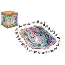 Load image into Gallery viewer, Wooden Puzzle: The Mystic Tiger 505pcs
