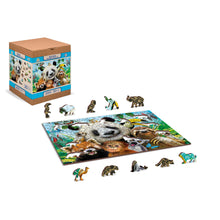 Load image into Gallery viewer, Wooden Puzzle: Welcome to the Jungle 200pcs
