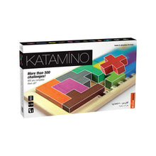 Load image into Gallery viewer, Katamino puzzle game packaging with colorful pieces on a white background
