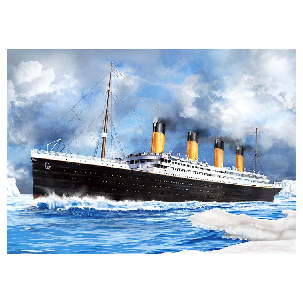 Wooden Puzzle: Titanic 505pcs