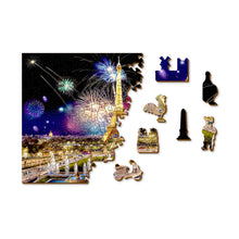 Load image into Gallery viewer, Wooden Puzzle: Paris by Night 505pcs
