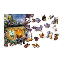 Load image into Gallery viewer, Wooden Puzzle: Puppies in Paris 200pcs
