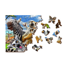 Load image into Gallery viewer, Wooden Puzzle: Welcome to Africa 505pcs
